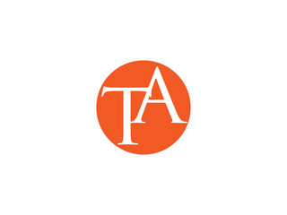 Double TA letter logo