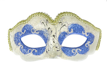 Carnival mask on white