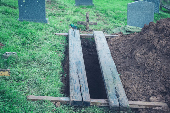 Freshly Dug Grave