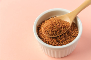 Coconut sugar / ココナッツシュガー　ピンク背景
