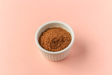Coconut sugar / ココナッツシュガー　ピンク背景