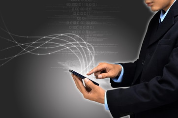 Internet for Business Concept