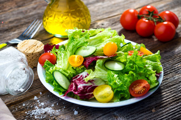 Fresh mixed salad