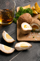 Traditional scotch eggs