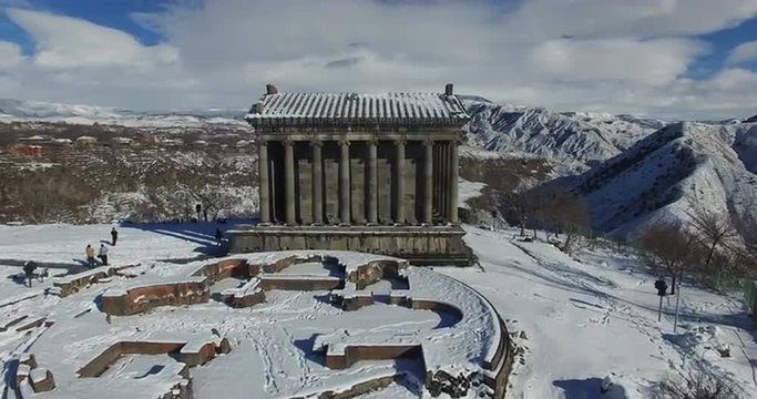 Armenia, the pagan temple of the Sun in Garni, I century