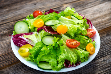 Fresh mixed salad