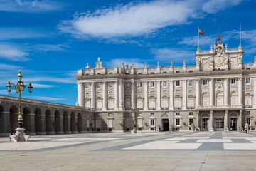 Fototapeta premium Royal Palace in Madrid, Spain