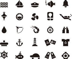 MARINE & NAUTICAL icons