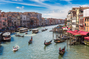 Fototapeta premium Gondola na Canal Grande w Wenecji