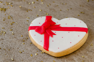 San Valentín - wedding cookie.