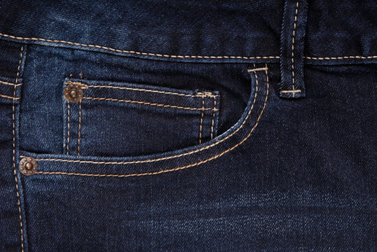 pocket of jeans