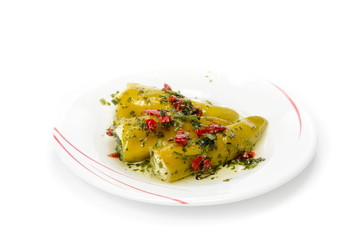 little sweet peppers filled with cheese