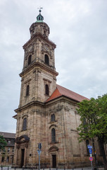 Fototapeta na wymiar Dreifaltigkeitskirche in Erlangen