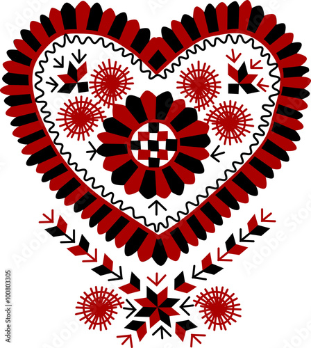 traditional hungarian vintage embroidery nwcvq  heartshaped traditional hungarian vintage embroidery nwcvq  heartshaped