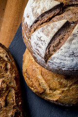 A Freshly baked organic bread