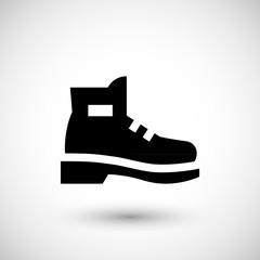 Industrial boot icon