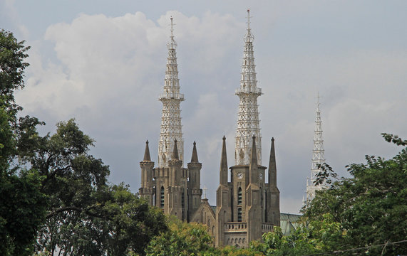 The Catholic Cathedral of Jakarta