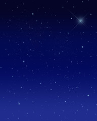 Fototapeta premium Stars in the night sky