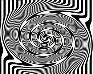 black and white spiral, texture