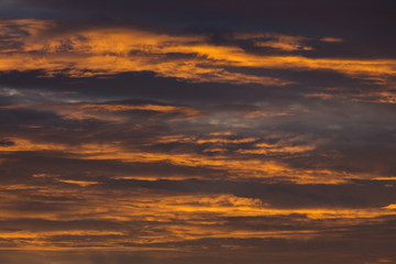 Fototapeta na wymiar sunset sky dramatic background, colorful twilight sky