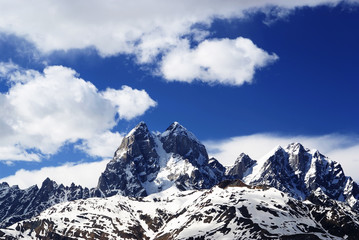 Obraz premium Georgia mountains in summer time
