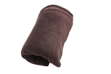 Soft banket on white background