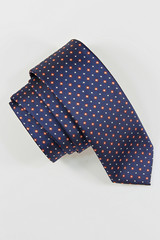 The necktie on white background