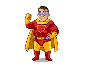 Chubby Superhero