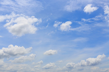 cloud on clear blue sky, cloudy dramatic sky background