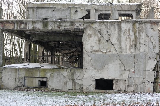Westerplatte after Second World War scenario in Gdansk, Poland