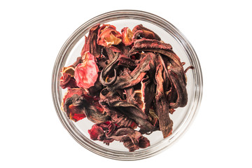 ハイビスカスのハーブティー　Hibiscus tea