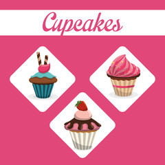 Bakery icons design 