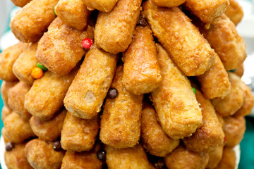 Sweet pastries baursak