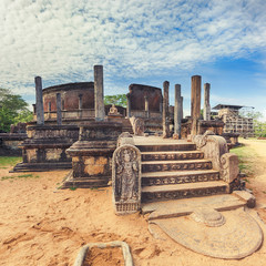 Fototapeta na wymiar The Polonnaruwa Vatadage.