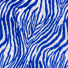 texture of print fabric striped zebra