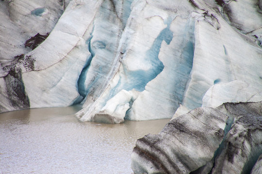Icelandic Glacier - Vatnajökull - Vatna Glacier