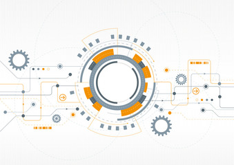 Obraz premium Modern Technical Design