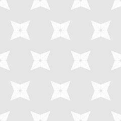 four blades ninja shuriken seamless pattern