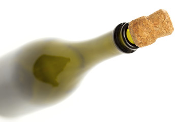bottle on the white background