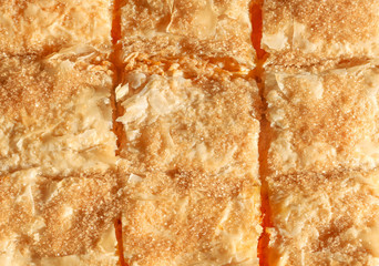 Fresh homemade baked pumpkin pie