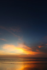 Fototapeta premium Bali sunset