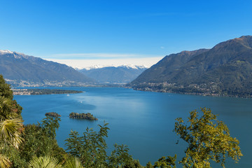 Panoramic of Lake Maggiore
