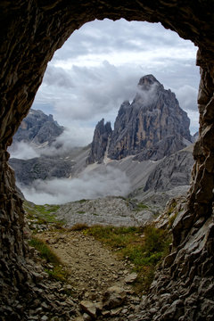 Gipel der Sextener Sonnenuhr, S&uuml;dtirol, Italien