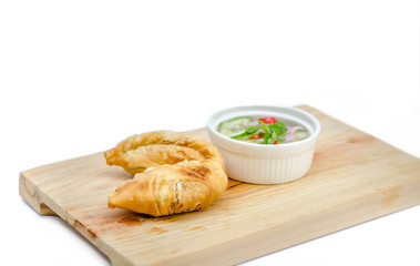 Curry puff pastry