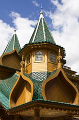 Fototapeta na wymiar Palace in Kolomenskoye, Moscow