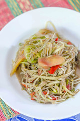 spicy papaya salad
