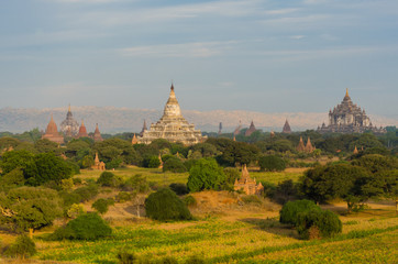 The plain of Bagan(Pagan), Mandalay, Myanmar