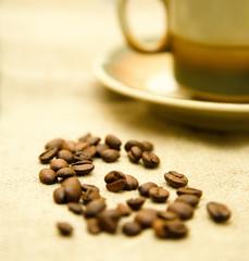 Coffee cup and saucer