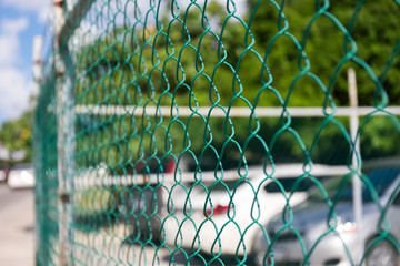 Metallic fence