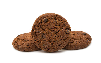 soft dark chocolate brownie cookies
